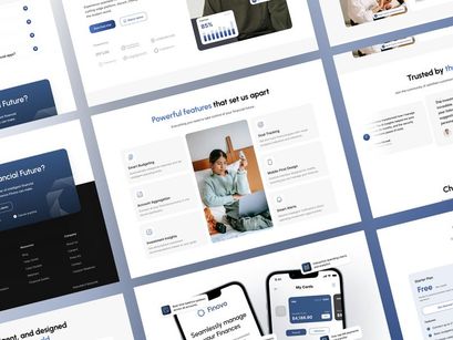 Finovo - Fintech Landing Page