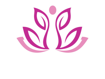 Lotus flower logo vector preview picture