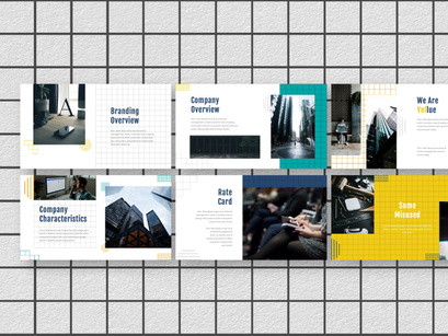 Yellue Brand Powerpoint Template