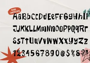 Rokam Letter | Hand Drawn Display