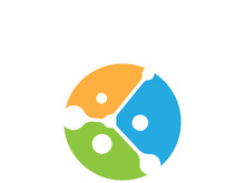 Molecule vector illustration design