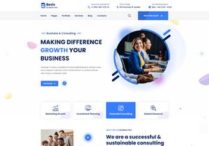 Besix – Business Template Design