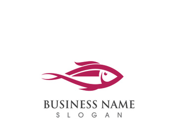 Fish logo and symbol vector symbols preview picture