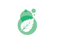Mint Leaf icon template illustration