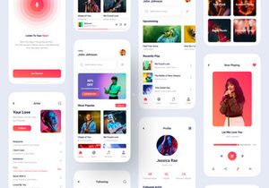 Music App UI Kit