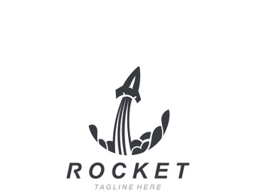 Rocket Logo Design template collection Design Concept, Creative Symbol preview picture