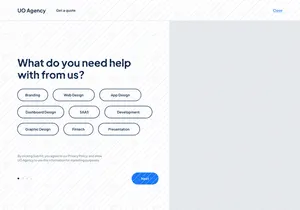 Digital Agency Website UI-Kit