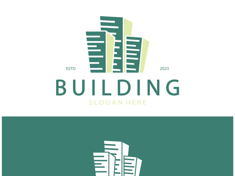 Building logo vector illustration design,Real Estate logo template, Logo symbol icon