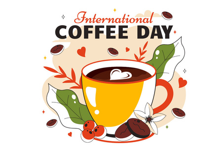 11 International Coffee Day Illustration