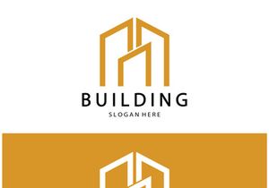 Building logo vector illustration design,Real Estate logo template, Logo symbol icon