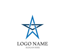 Star icon template vector illustration design