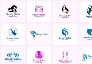 50+ Beauty Salon Logo Bundle