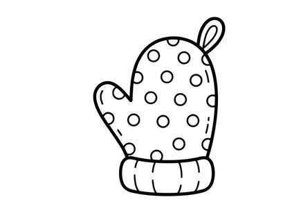 Cute cartoon oven mitt lifting a hot dish. Playful kitchen glove with polka dots for baking and cooking safety.