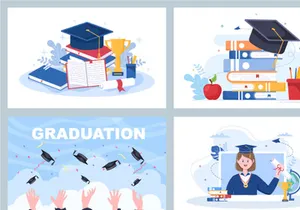 21 Online Virtual Graduation Students Celebrating