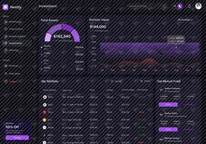 Nestify - Fintech Dashboard UI Kit