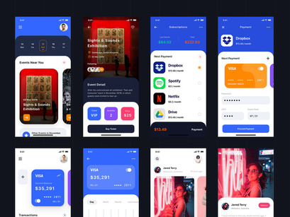 bariums UI kit v1.0 - the  Android and IOS design