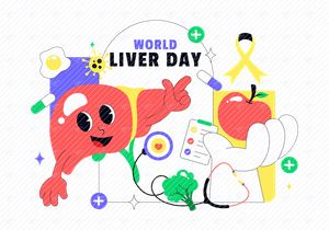 10 Welt-Hepatitis-Tag-Illustration