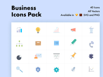 Business Icons preview picture