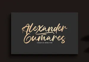 Celline Fram - Textured Brush Font