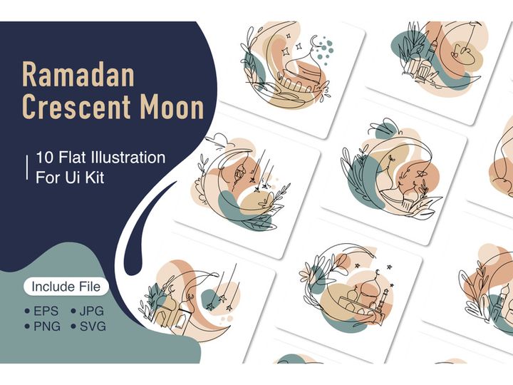 Ramadan Crescent Moon