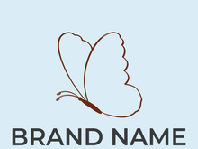 Butterfly logo design