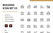 Building Icon Set V1