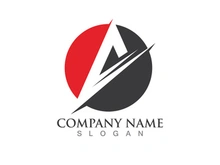 A letter logo initial name