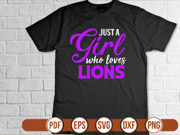 Just a Girl who loves Lions preview picture