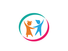 Kids concept illustration design