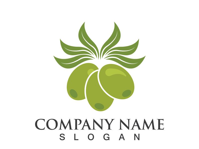 Extra virgin olive oil logo icon design vector illustration