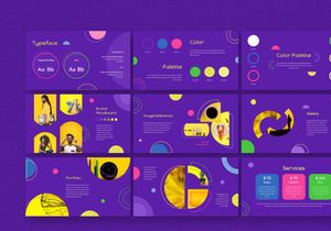 Circle Brand Google Slide Template