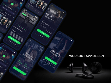 Workout App Design preview picture