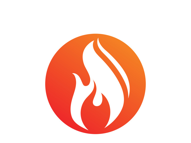 Fire flame vector illustration design