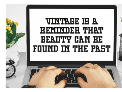 Strange Memory - Vintage Slab Serif