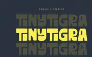 TinyTigra - Display Font