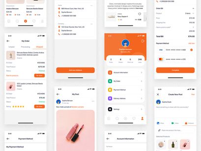 Blossom - Beauty UI Kit for Sketch