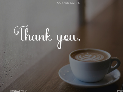 Coffee Latte Script Font