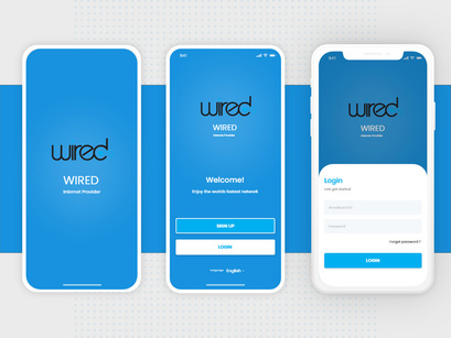 Wired - Internet Providing App