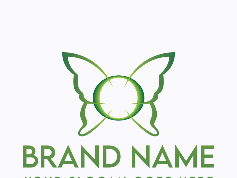 Butterfly logo design