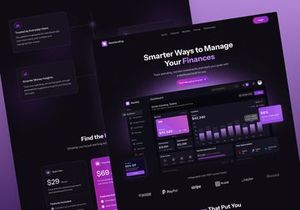 NestLanding - Fintech SAAS Landing Page