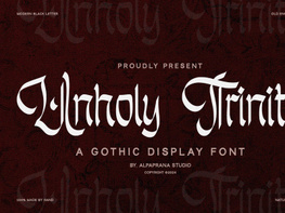 Unholy Trinity - Gothic Display preview picture