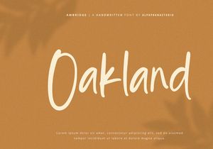 Ambridge - Handwritten Font