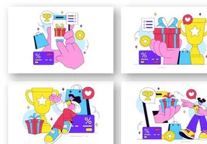 10 Loyalty Program Illustration