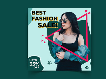 Fashion Sale Social Media Post Template preview picture