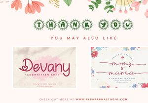 Spring Break - Decorative Display Font