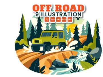 9 Off Road Sport Illustration preview picture