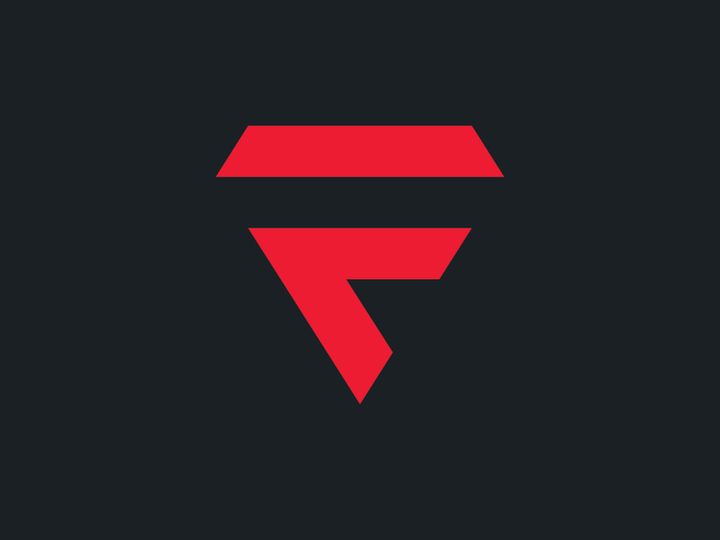 F letter Logo template vector  initials sign