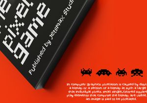 Pixelated Display Font