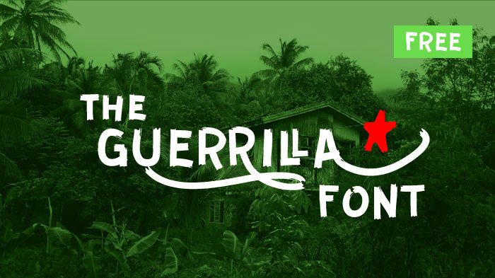 Guerrilla Free Font
