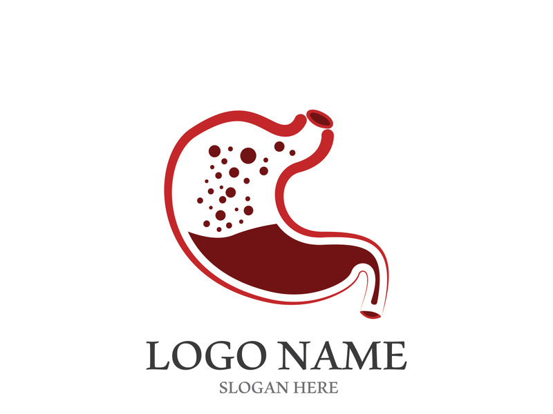 stomach care icon design concept vector illustration